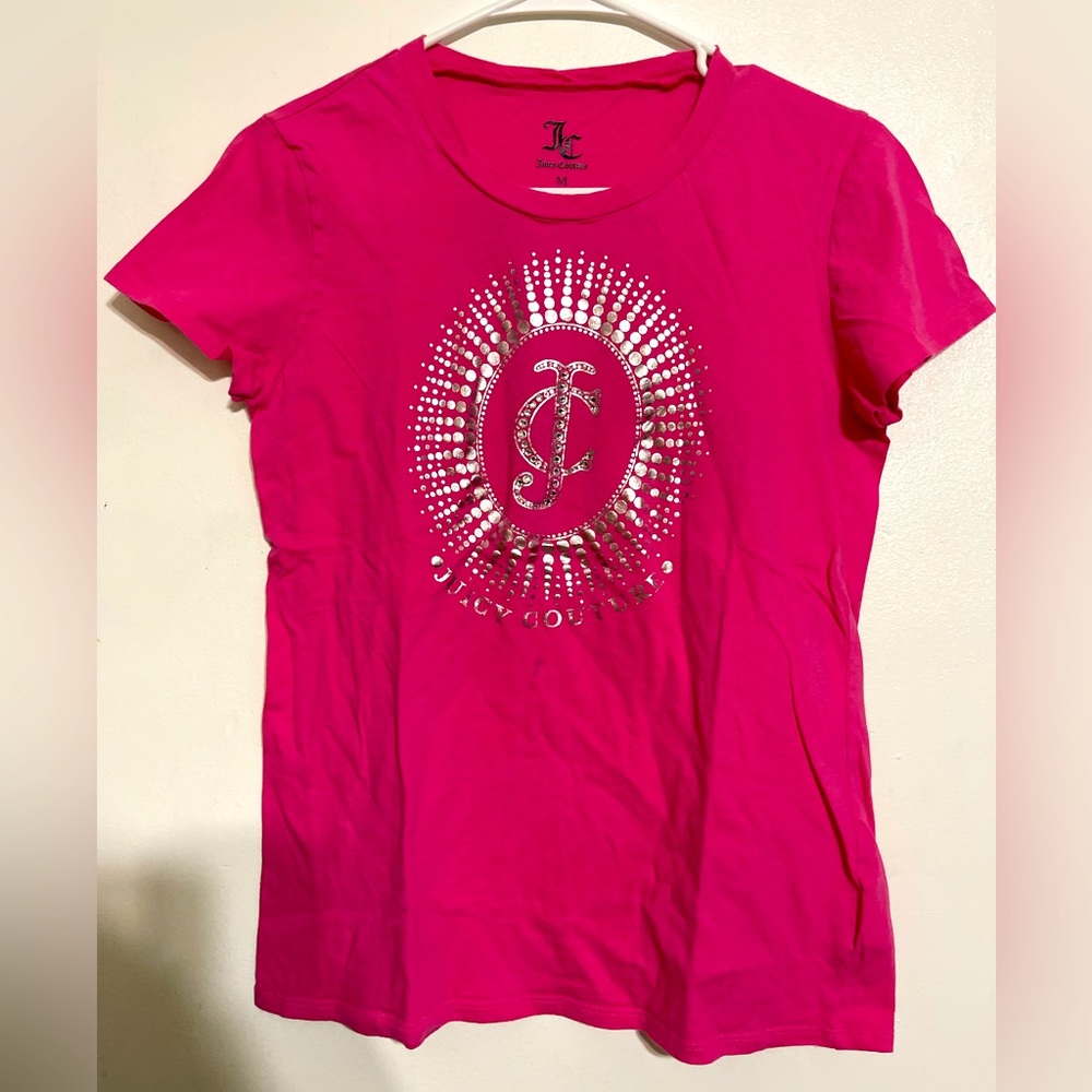 Juicy Couture Tshirt Pink size M